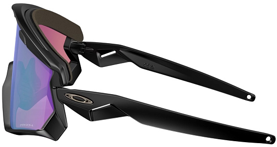 Очки Oakley Windjacket 2.0 Matt Black/Prizm Red Jade - Фото 3 большая