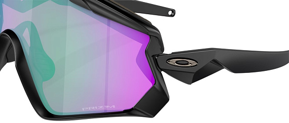 Очки Oakley Windjacket 2.0 Matt Black/Prizm Red Jade - Фото 6 большая