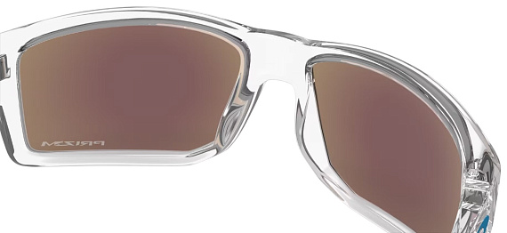 Очки Oakley Gibston Pol Clear/Prizm Sapphire - Фото 6 большая