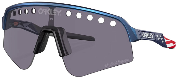 Очки Oakley Sutro Lite Sweep TLD Blue Colorshift/Prizm Grey Vent - Фото 1 большая