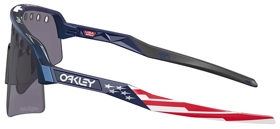 Очки Oakley Sutro Lite Sweep TLD Blue Colorshift/Prizm Grey Vent - Фото 3 большая