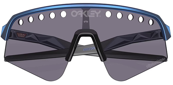 Очки Oakley Sutro Lite Sweep TLD Blue Colorshift/Prizm Grey Vent - Фото 5 большая