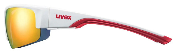 Очки Uvex 215 Белый Матовый/Красный - Фото 5 большая