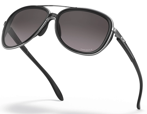 Очки Oakley Split time Prizm Grey Gradient/Velvet Black - Фото 5 большая