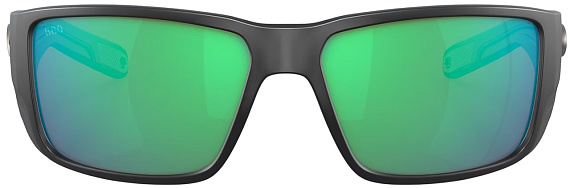 Очки Costa Blackfin Pro 580 GLS Matte Black/Green Mirror - Фото 2 большая