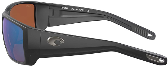 Очки Costa Blackfin Pro 580 GLS Matte Black/Green Mirror - Фото 3 большая