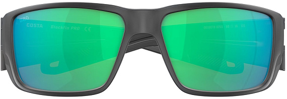 Очки Costa Blackfin Pro 580 GLS Matte Black/Green Mirror - Фото 5 большая