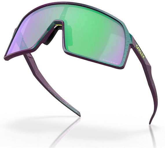 Очки Oakley Sutro Odyssey Collection Green Purple Splatter/Prizm Road Jade - Фото 2 большая