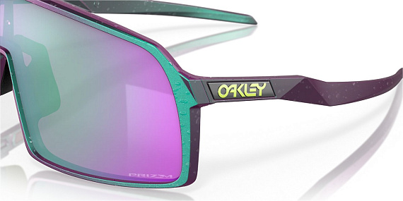 Очки Oakley Sutro Odyssey Collection Green Purple Splatter/Prizm Road Jade - Фото 3 большая