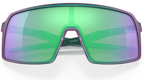 Очки Oakley Sutro Odyssey Collection Green Purple Splatter/Prizm Road Jade - Фото 6 большая