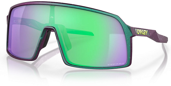 Очки Oakley Sutro Odyssey Collection Green Purple Splatter/Prizm Road Jade - Фото 1 большая