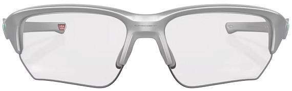 Очки Oakley Flak Beta Silver/Clear Black - Фото 2 большая