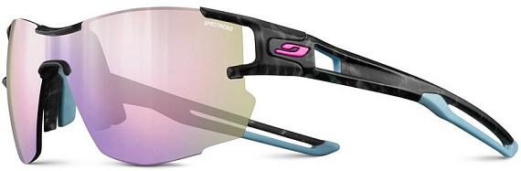Очки Julbo Aerolite Grey Tortoise/Blue/Spectron 3CF/Brown Multilayer Pink - Фото 1 большая