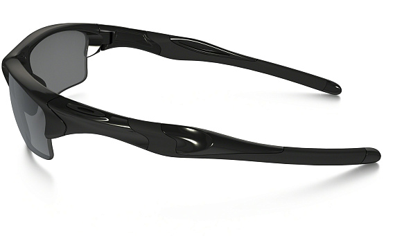 Очки Oakley Half Jacket 2.0 XL Polished Black/ Black Iridium - Фото 4 большая