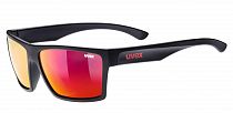 Очки Uvex LGL 29 Black Matt/Mirror Red