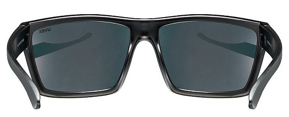 Очки Uvex LGL 29 Black Matt/Mirror Red - Фото 4 большая