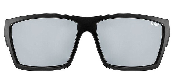 Очки Uvex LGL 29 Black Matt/Mirror Silver - Фото 3 большая