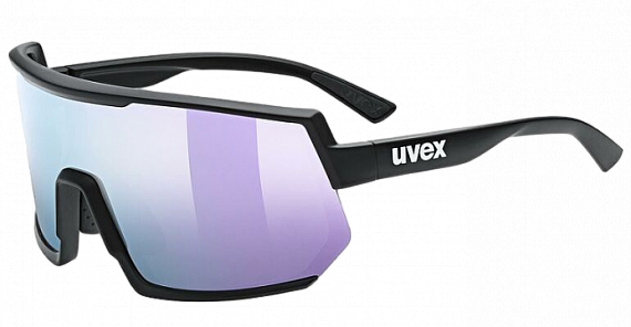 Очки Uvex 235 Black Matt/Mirror Lavender - Фото 1 большая