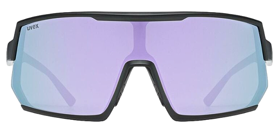 Очки Uvex 235 Black Matt/Mirror Lavender - Фото 3 большая