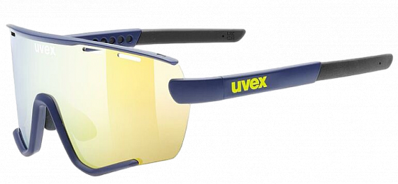 Очки Uvex 236 Set Blue Matt/Mirror Yellow - Фото 1 большая