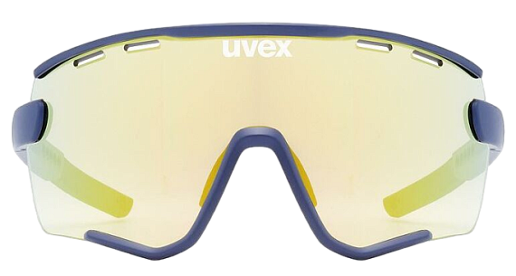Очки Uvex 236 Set Blue Matt/Mirror Yellow - Фото 3 большая
