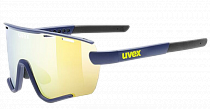 Очки Uvex 236 S Blue Matt/Mirror Yellow