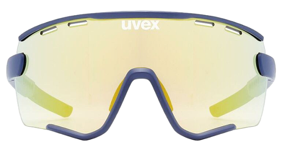 Очки Uvex 236 S Blue Matt/Mirror Yellow - Фото 3 большая