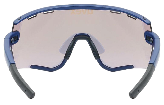Очки Uvex 236 S Blue Matt/Mirror Yellow - Фото 4 большая