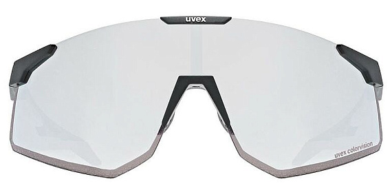 Очки Uvex Pace Perform CV Black Matt/Silver - Фото 3 большая