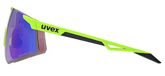 Очки Uvex Pace Perform CV Yellow Matt/Mirror Blue - Фото 5 большая