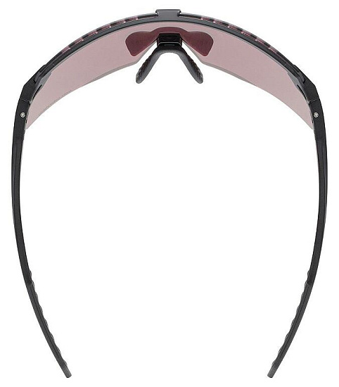 Очки Uvex Pace Stage CV  Black Matt/Mirror Lavender - Фото 2 большая