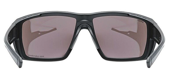 Очки Uvex Mtn Venture CV Black Matt/Mirror Lavender (Pink) - Фото 4 большая
