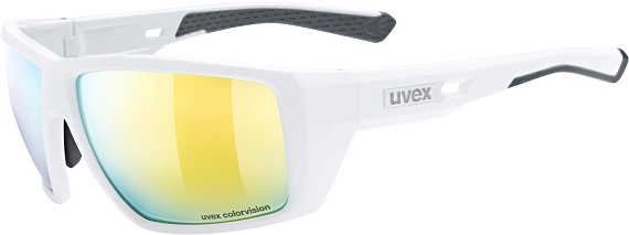 Очки Uvex Mtn Venture CV White Matt/Mirror Gold - Фото 1 большая