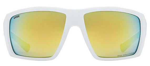 Очки Uvex Mtn Venture CV White Matt/Mirror Gold - Фото 3 большая
