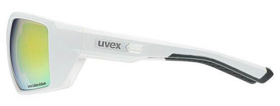 Очки Uvex Mtn Venture CV White Matt/Mirror Gold - Фото 5 большая
