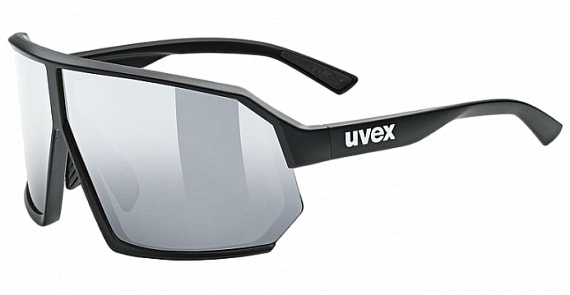 Очки Uvex 237 Black Matt/Mirror Silver - Фото 1 большая