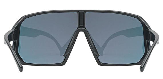 Очки Uvex 237 Black Matt/Mirror Red - Фото 4 большая