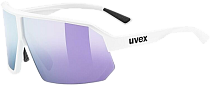 Очки Uvex 237 White Matt/Mirror Lavender