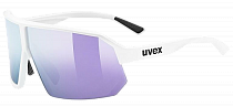 Очки Uvex 237 White Matt/Mirror Lavender