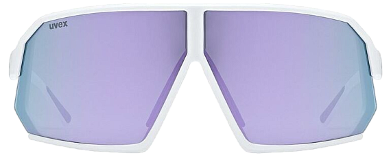 Очки Uvex 237 White Matt/Mirror Lavender - Фото 3 большая