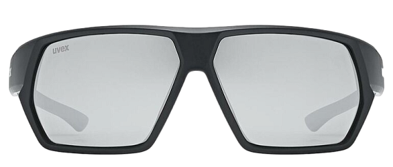 Очки Uvex 238 Black Matt/Mirror Silver - Фото 3 большая