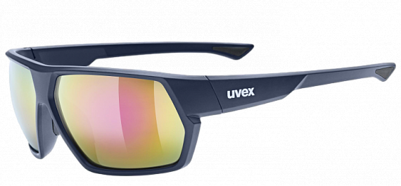 Очки Uvex 238 Deep Space Matt/Mirror Red - Фото 1 большая