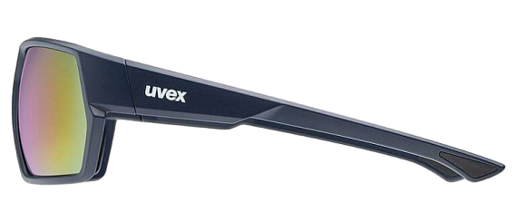 Очки Uvex 238 Deep Space Matt/Mirror Red - Фото 5 большая