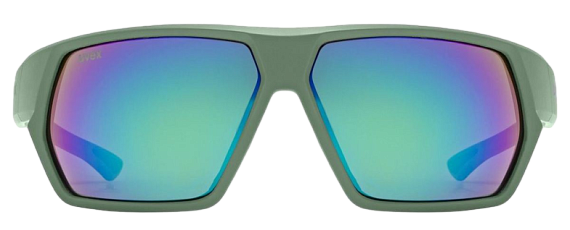 Очки Uvex 238 Moss Matt/Mirror Green - Фото 2 большая