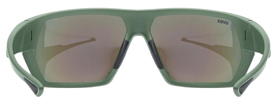 Очки Uvex 238 Moss Matt/Mirror Green - Фото 4 большая