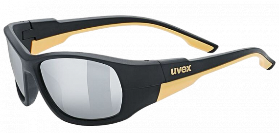 Очки детские Uvex 514 Black Matt/Mirror Silver - Фото 1 большая