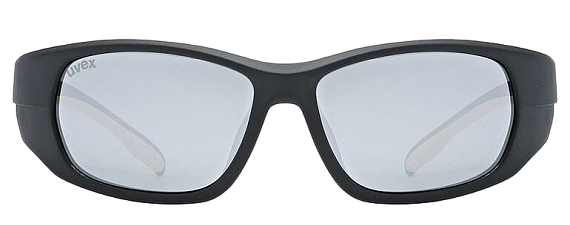 Очки детские Uvex 514 Black Matt/Mirror Silver - Фото 3 большая