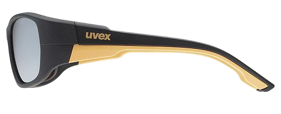 Очки детские Uvex 514 Black Matt/Mirror Silver - Фото 5 большая