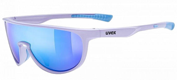 Очки детские Uvex 515 Lavender Matt/Mirror Blue - Фото 1 большая