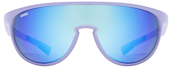 Очки детские Uvex 515 Lavender Matt/Mirror Blue - Фото 3 большая